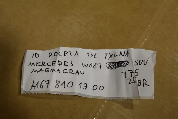 Achterkleprol Mercedes W167 SUV Magma Grijs OEM image 4