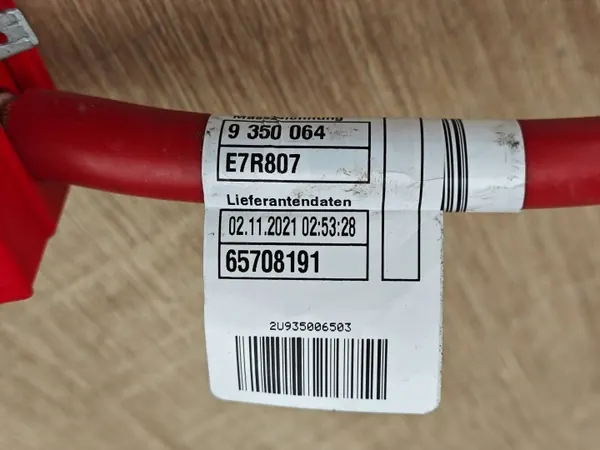 Câble de Borne Plus OEM 9364400 pour BMW 530i G30 image 4