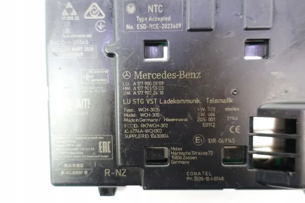 Módulo cargador inducción Mercedes A1779001810 image 5