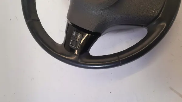 OPEL CORSA D Ohjauspyörä Nahka Airbag Monitoimi OEM image 4