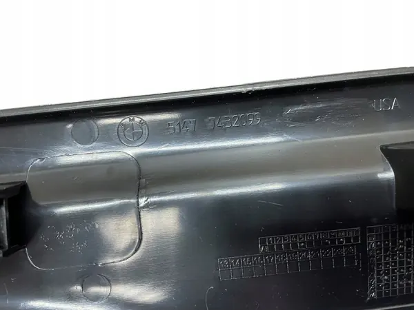 BMW X3 G01 vänster bakre tröskelskydd OEM 7432099 image 4