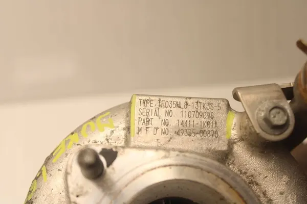 Turbocompresor NISSAN JUKE F15 1.6 B 144111KC1A image 6