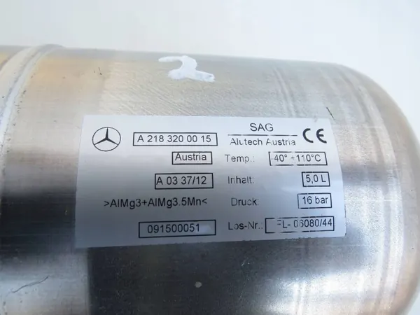 Luchttank A2183200015 voor Mercedes CLS W218 Airmatic image 6