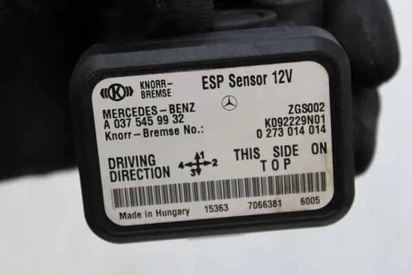 Sensor ESP Mercedes A0375459932 para Actros MP4 image 7