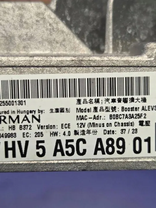 BMW Audio-Verstärker OEM 65125A5CA89 - Gebraucht image 5