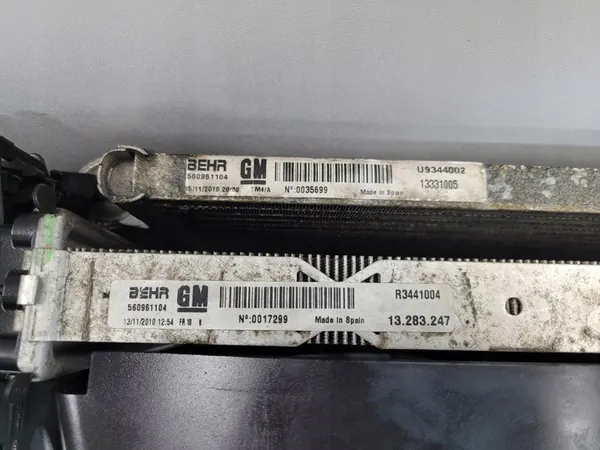 Kylfläkt Opel Meriva B 1.4T 13283251 image 8