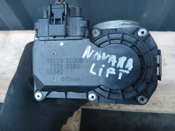 Nissan Navara 2.5 dci D40 Luftdrossel 16119EC00B image 3