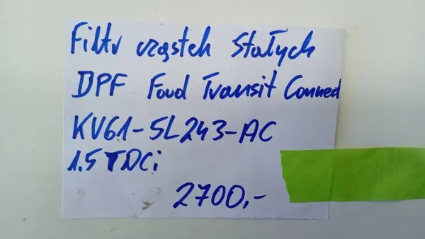 Filtro DPF OEM KV615L243AC para Ford Transit Connect image 7