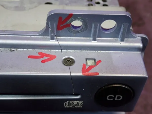 Radio Ford Fiesta MK6 OEM Zawada-383054- Usado image 5