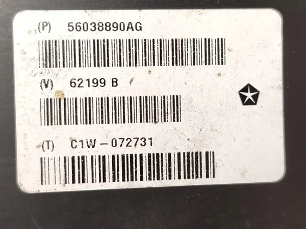 Module Radar BLIS Jeep OE OEM 56038890AG image 4