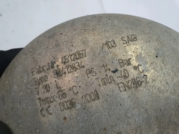 Réservoir d'air 20L OEM 98412834 pour Iveco Stralis Hi-Way image 3