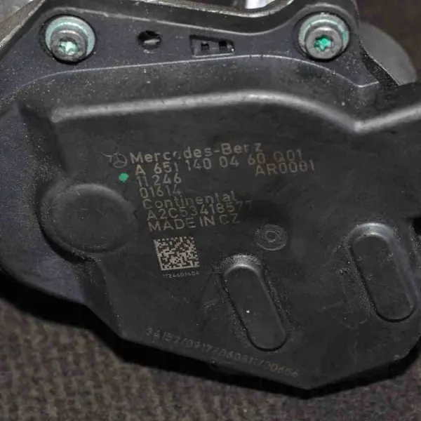 Válvula EGR Mercedes W212 2.2 CDI A6511400460 image 4