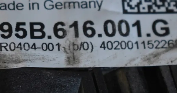 Mola de ar traseira esquerda OEM 95B616001G Porsche Macan image 4