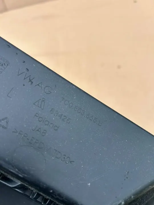 VW CRAFTER II 17 Griglia Paraurti Anteriore Sinistra 7C0853665 image 3