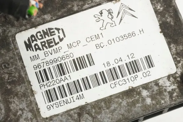 Växellådsstyrenhet OEM 9678990680 Begagnad image 5