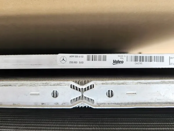 KOMPLET CHŁODNIC MERCEDES S KLASA W223 S450 S500 S580e image 8