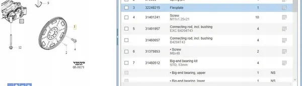 Volvo S60 2017 Volante de Dupla Massa image 5