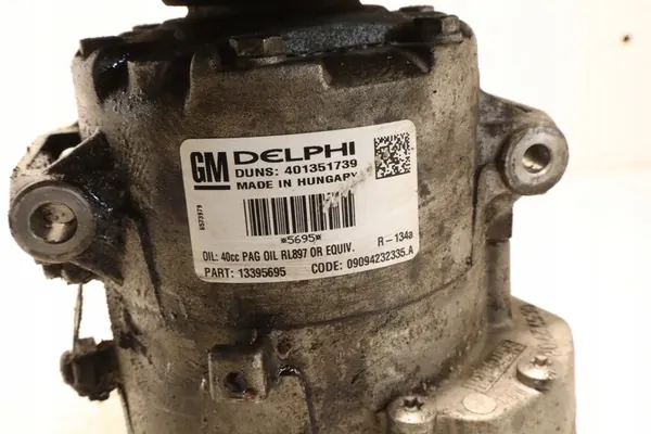 Ilmastointikompressori Opel Astra J 1.4 OEM image 7