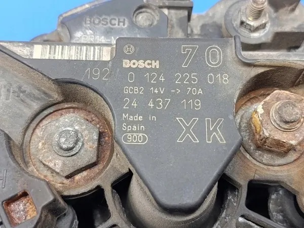 OPEL AGILA A 1.2 16V Vaihtovirtageneraattori 70A BOSCH 0124225018 image 6