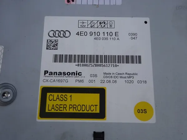 Changer CD Audi A6 C6 4E0910110E - Occasion image 3