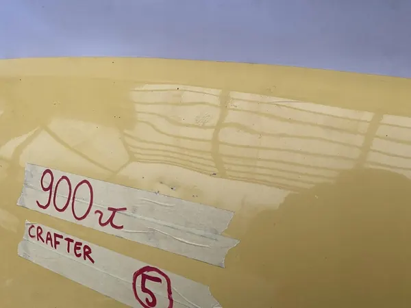 VW CRAFTER 06- Motorhuv Gult 2E1823033 image 4