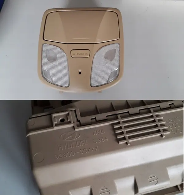 Zonneklep OEM 92800-3SXXX met interieurlicht image 4