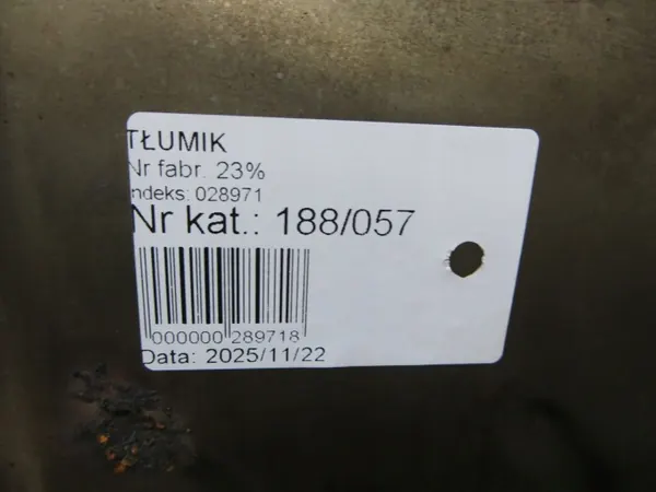 Mercedes GLA X156 2.2 Bakre Ljuddämpare OEM 188/057 image 7