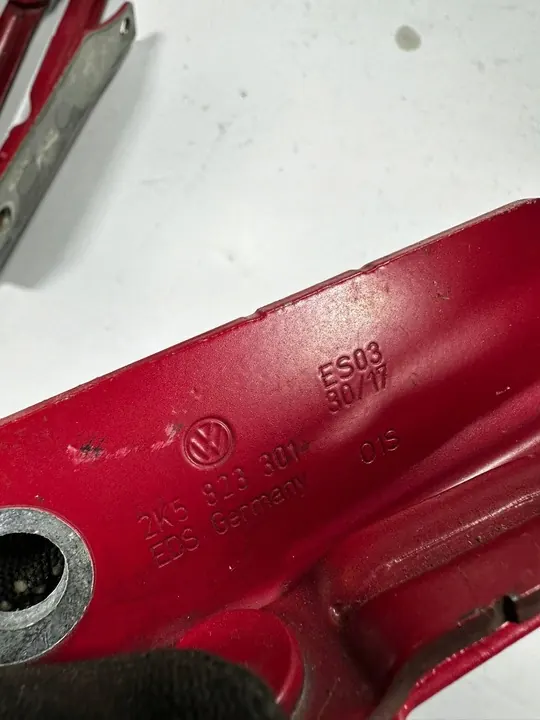 Caddy 2K5 Bisagras de Capó Conjunto Rojo 2K5823302 2K5823301 image 3