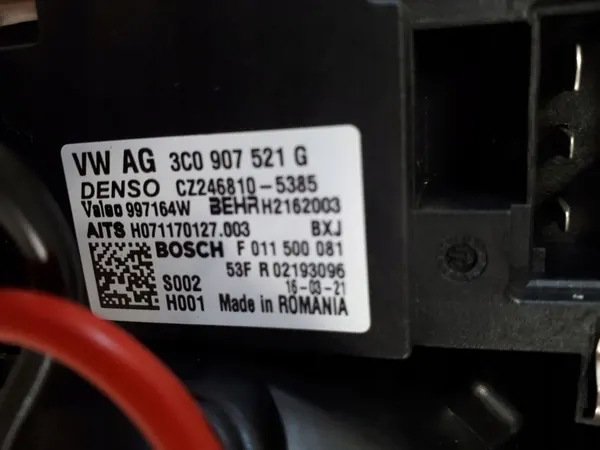 Ventilador de aquecimento Skoda Yeti (5L) 2014 image 7