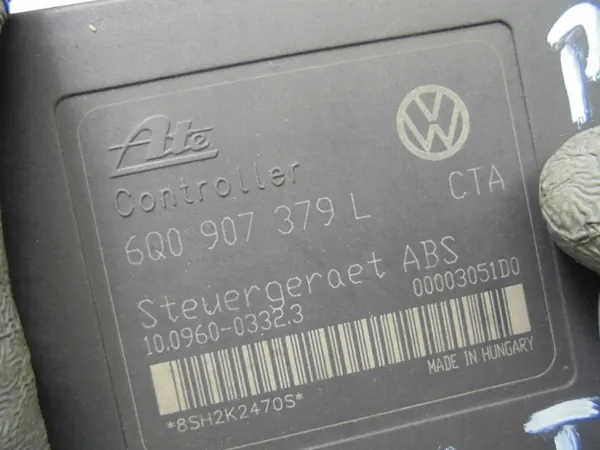 ABS-pump OEM 6Q0614117H för VW Polo 9N 1.4 TDI image 6