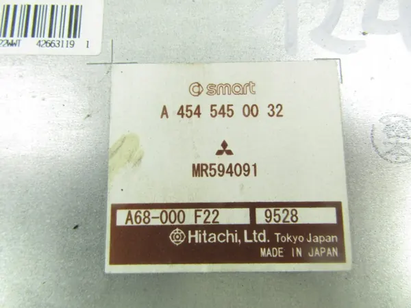 Mitsubishi Colt 2006 Ohjaustehostinmoduuli MR594091 image 4