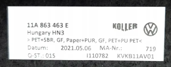 Plancher de coffre VW ID.4 d'occasion OEM 11A863463E image 7