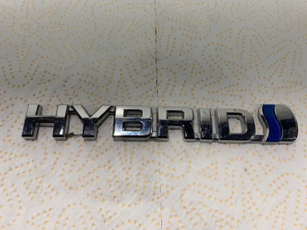 Badge HYBRIDE Toyota OEM FBZ17227 pour RAV4 XA50 image 2