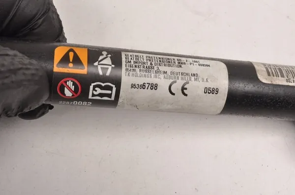 Rechter voorste veiligheidsgordelspanner Opel Mokka A 95366788 image 6