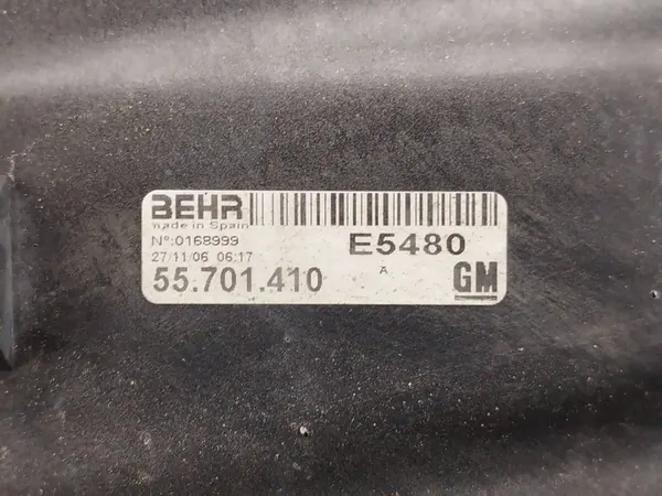 Vattenkylare Fläkt Opel Corsa D 1.0 B 55701002 55701410 image 7