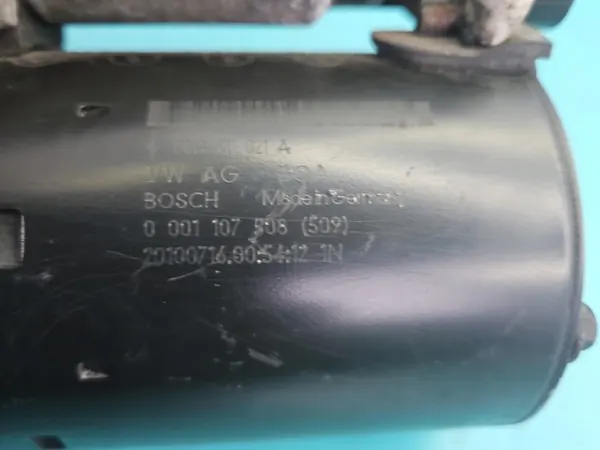 Motorino avviamento Audi A5 8T 2.0 TFSI CAE OEM 0001107508 image 5