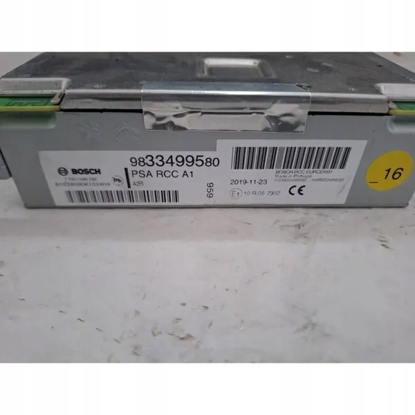 Moldura unidade multimédia Opel Combo E OEM CXY67 image 2