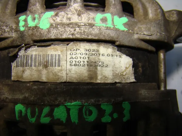 Vaihtovirtageneraattori Fiat Ducato Iveco Daily 2.3 EURO 5 ALT504385133 image 2