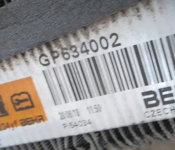 Noyau évaporateur Opel Astra K 1.6 OEM GP634002 image 3