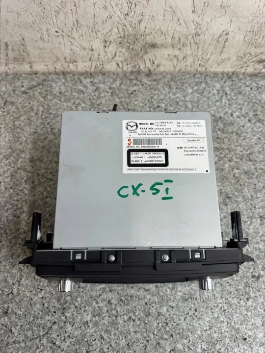 Rádio Navegador Mazda CX-5 2012-2015 OEM CV-VM42F4JMA image 5