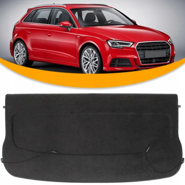 Tablette de coffre pour Audi A3 8V 2013-2020 Noire OEM 8V4867769 image 2