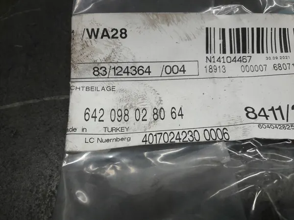 Joint de turbo MERCEDES W461 W463 A642098028064 image 2