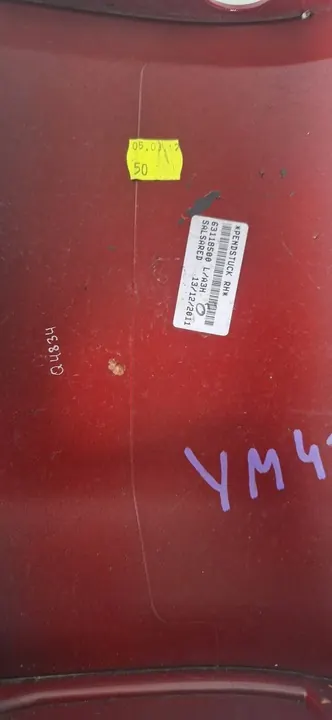 VW T5 Angolo Paraurti Posteriore 7H0807322C image 10