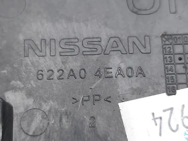 Copertura anteriore gancio traino Nissan Qashqai 2014 SUV OEM 622A0-4EA0A image 7