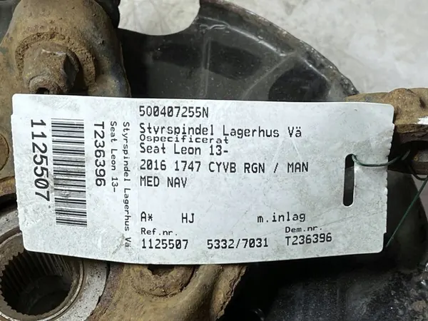 Mozzo anteriore sinistro VW Skoda Seat image 3