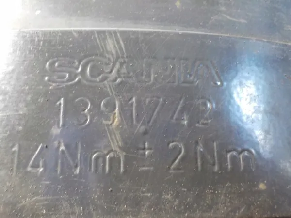 Tanque de ar Scania OEM 1764721 para R380 - Usado image 6