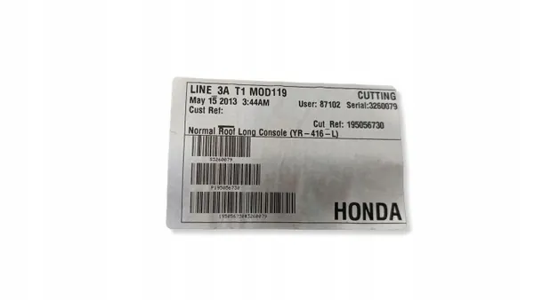 OEM 12819 Plafonnier Clair pour Honda CR-V 2013-2015 image 10