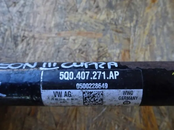 Vänster Halvaxel LEON III CUPRA 5F GOLF VII R DSG 2.0 TSI image 4