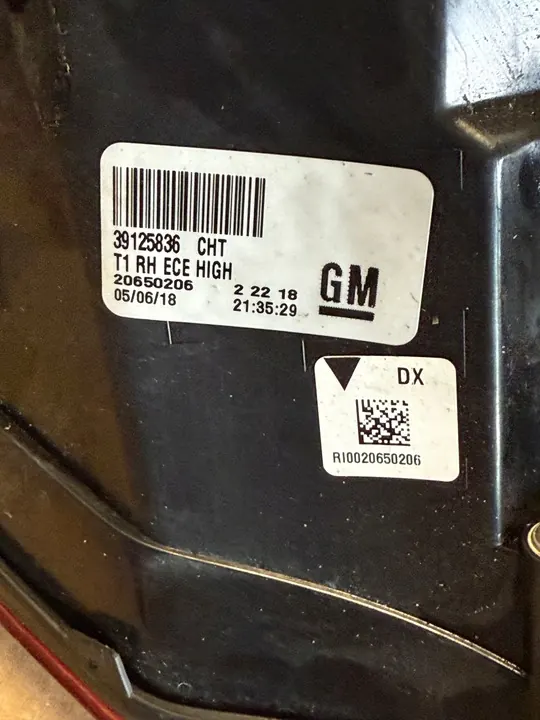 OPEL INSIGNIA B GRAND SPORT 17-19 LUZ TRASERA DERECHA LED image 4