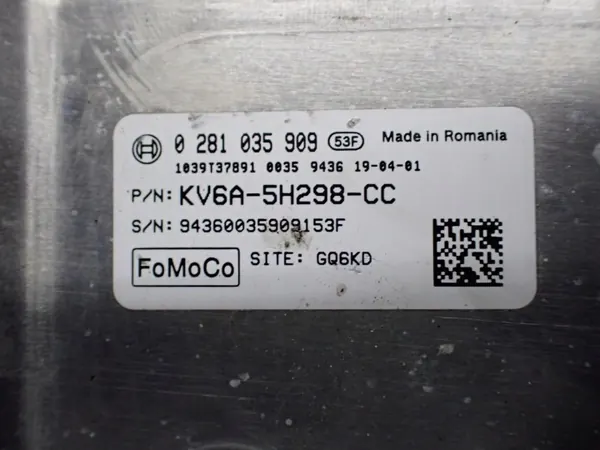 Módulo de control AdBlue OEM KV6A-5H298-CC para Transit Connect image 3